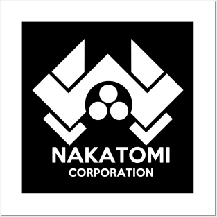 Nakatomi Logo - White Posters and Art